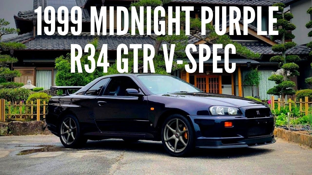 1999 Midnight Purple Ii R34 V Spec