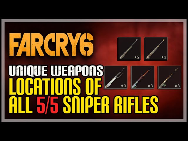 Overclocked Sniper Rifles Detailed - Far Cry 6 Guide - IGN