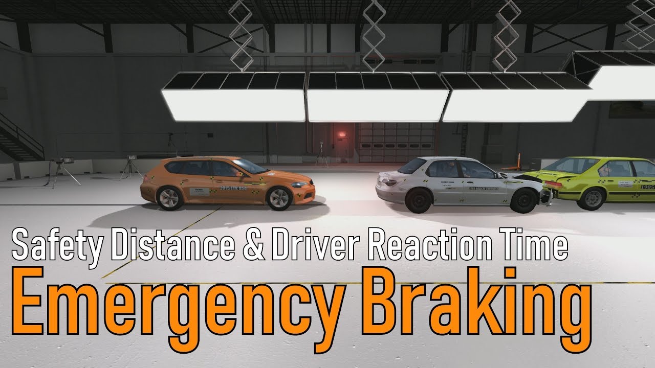 BeamNG.drive Emergency Brake And Safety Distance YouTube