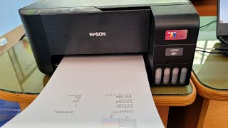 ทดสอบการพิมพ์ Epson l3250