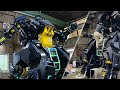 【動作テスト】ハッチを開いて搭乗 ~ コックピットで操縦|搭乗型ロボット アーカックス