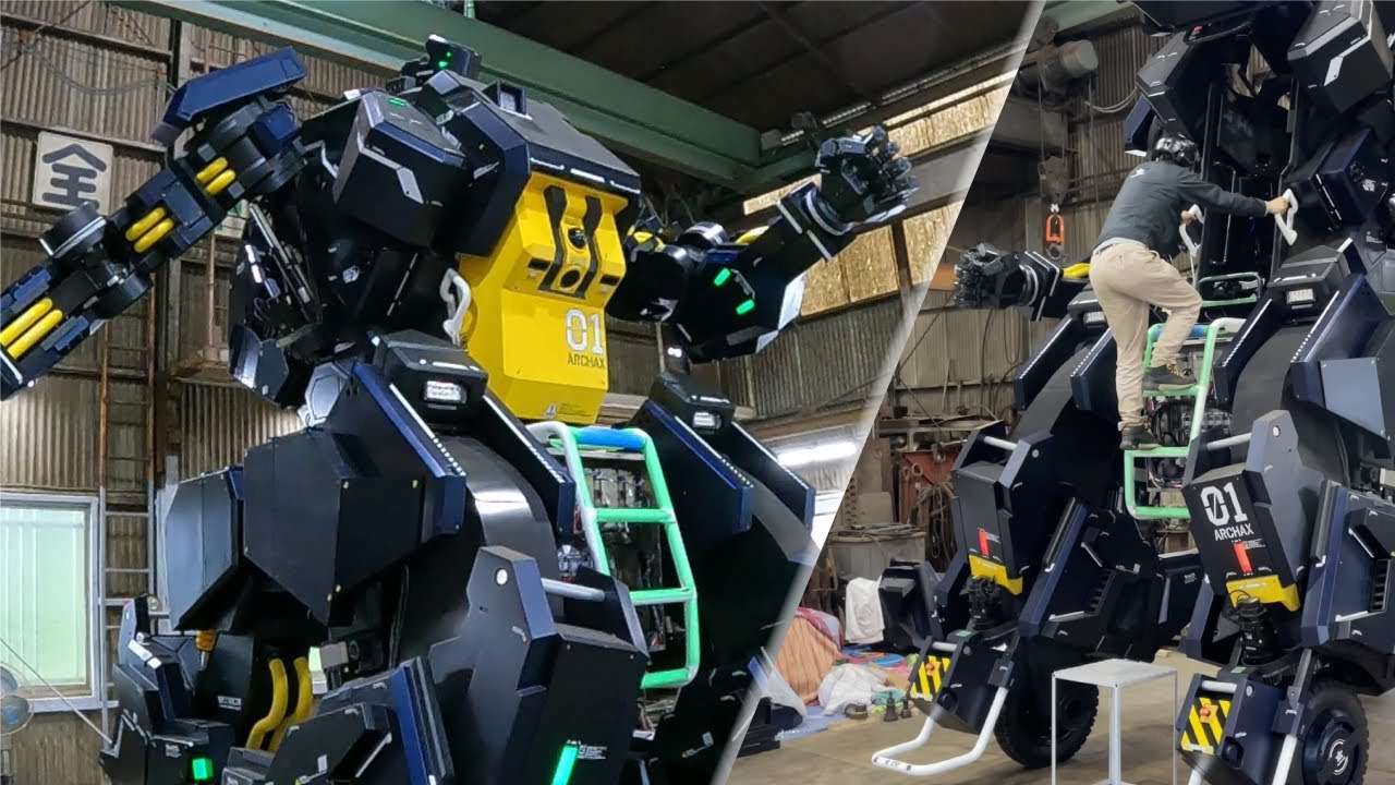 Japanese Company Creates Real-Life Mecha Robots for Billionaires