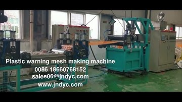 Plastic bury mesh underground use warning mesh making machine