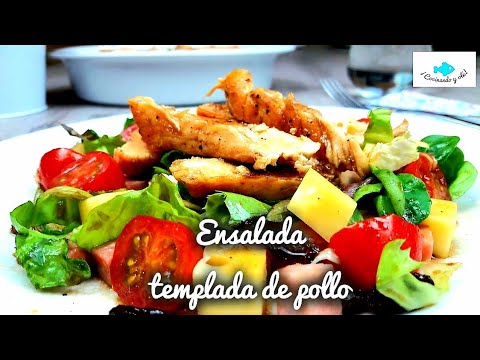 Video: Ensalada Tibia Con Pechuga