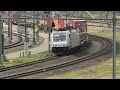 186 219 and 186 010 with container trains at railyard Kijfhoek, NL, 16 JUN 2026 15:10