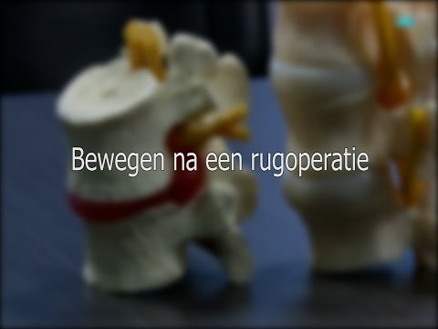 Bewegen na een rugoperatie