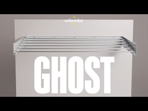 Сушилка для белья настенная Colombo Ghost Black (SP100B), видео 1