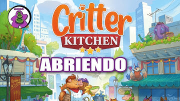 CRITTER KITCHEN - Dentro de la Caja - Unboxing Juego de Mesa - unna