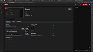 Testing OBS Studio Streaming Software
