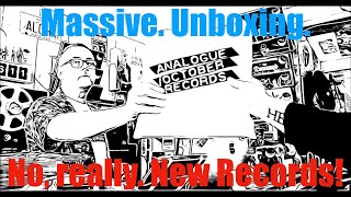 MASSIVE UNBOXING! | rare vinyl records | vintage hifi equipment | vinyl record review |