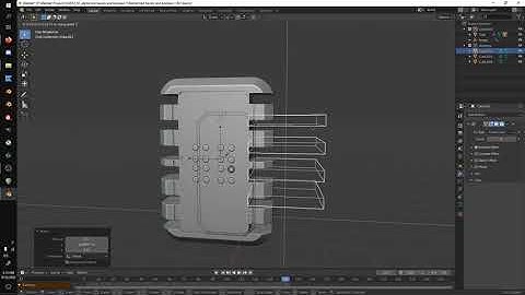 Boolean and Mirror fun in Blender 2.91-Alpha