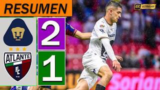 Full Pumas UNAM vs Atlante 2-1 Full Highlights | 2026 Liga MX Apertura Matchday 12 Update