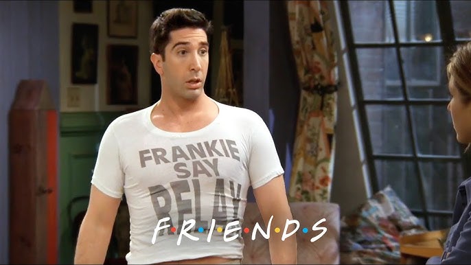 Ross Geller - Salmon shirt - YouTube