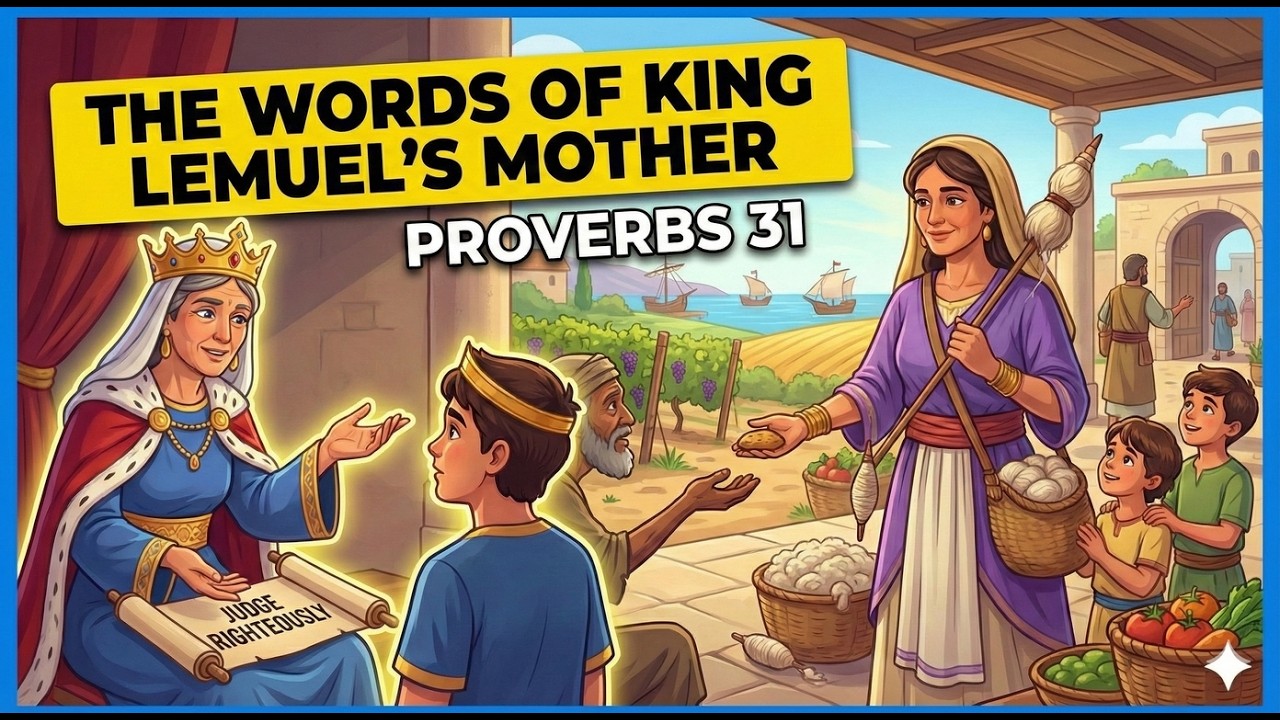 Proverbs 31: The Words of King Lemuel’s Mother