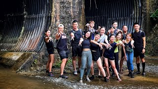 Group Hiking Sungai Pisang Waterfall (Leeches Alert) | Picnic in Selangor