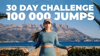 I Tried The 30 Day JUMP ROPE CHALLENGE For An Insane Transformation!