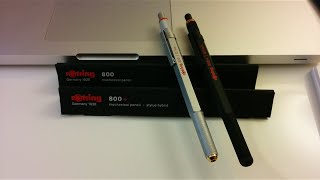 rOtring 800 and 800  Mechanical Pencils review