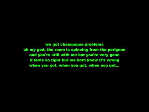 Champagne problems nick jonas lyrics