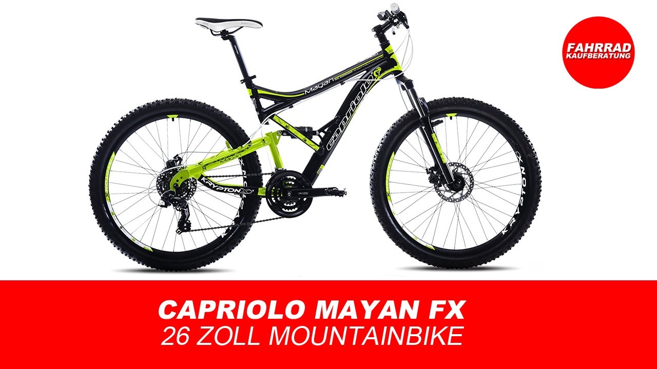 Capriolo Mayan FX 26 Zoll Mountainbike Fahrrad