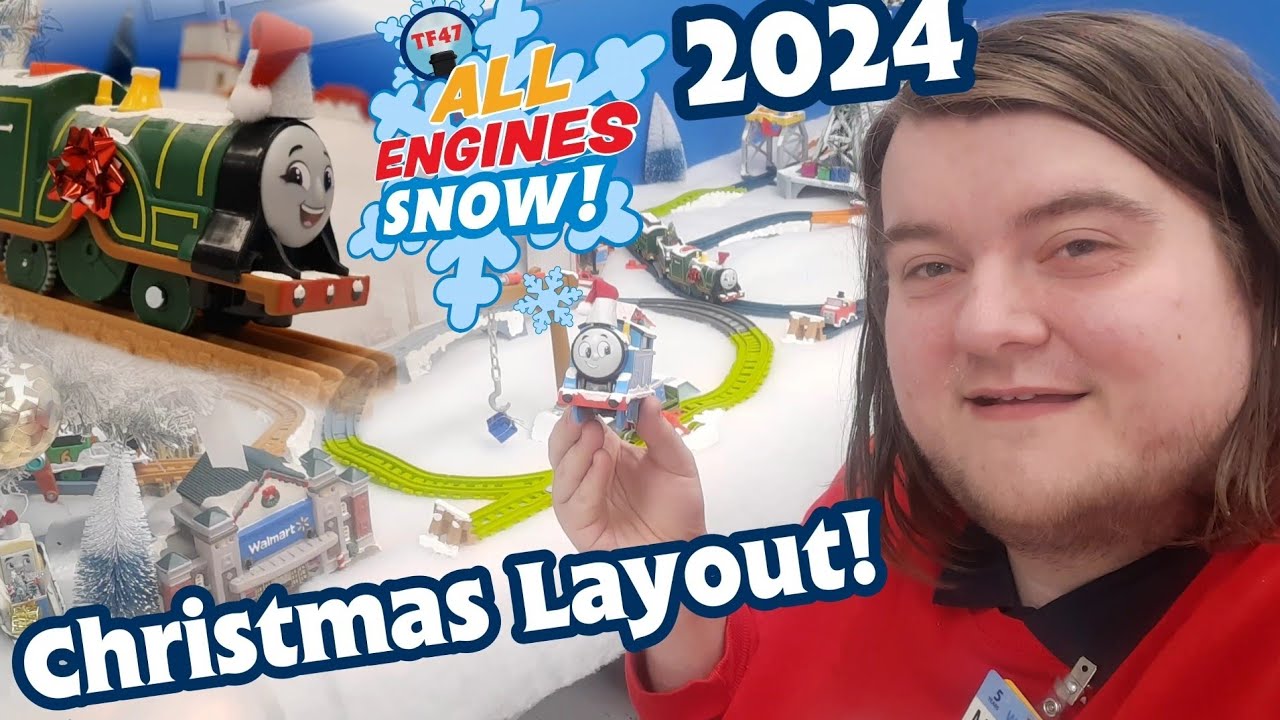 TF47 All Engines Snow Ep 4 Thomas Christmas Village Snowy Talking Emily ...