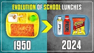What happened to 1950s School Lunches? GONE FOREVER