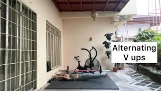 Alternating v ups #MoveWithMaj