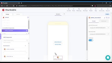 x thunkable Tutorial simple admob