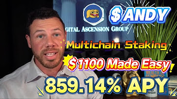 Crash-Proof Your Portfolio: Use ANDY + Andy coin for APY 859.14% and Steady Yield Farming