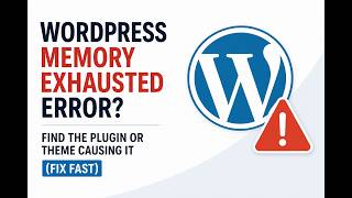 WordPress Memory Exhausted Error? This Plugin Is Killing Your Site