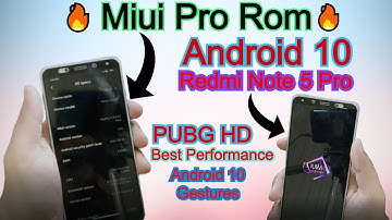 Miui Pro Rom For Redmi Note 5 Pro | Best Bettery & Performance | Android 10 Gestures | New Features⚡