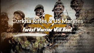 Royal Gurkha Army vs U.S. Marines - Mock Battle between U.S Marines and Allies
