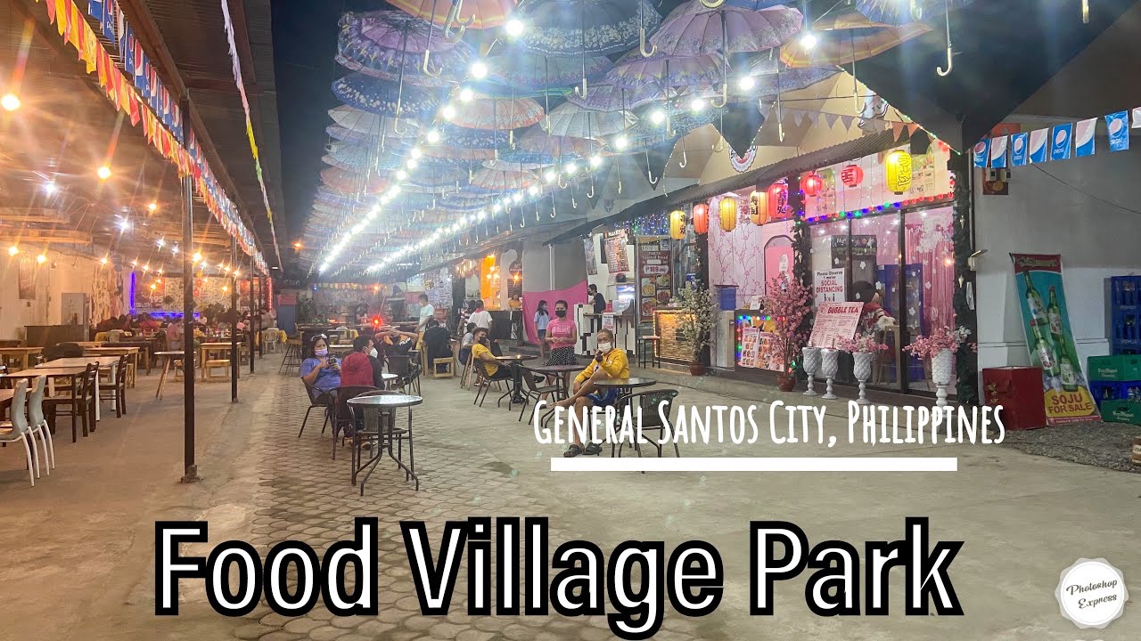 The Food Village Park Lagao General Santos City Philippines 🇵🇭 YouTube