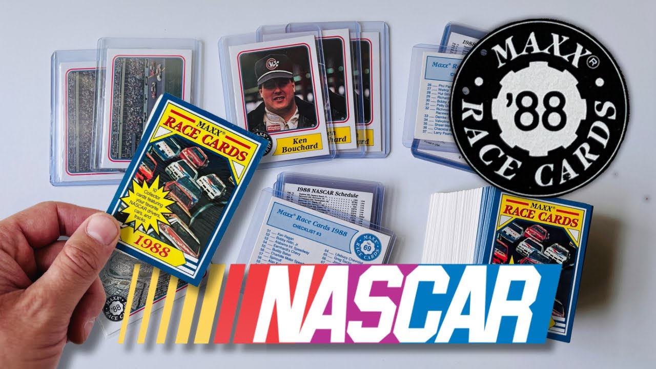 1988 maxx race cards first annual edition 1988-1992 5th Anniversary Pack Official trading card for collectors Review of NEWLY Discovered 3rd
