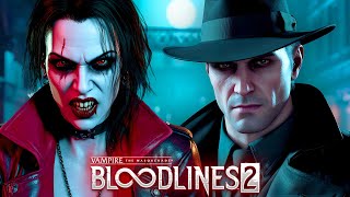 КРОВАВЫЙ ДЕТЕКТИВ ★ Vampire: The Masquerade — Bloodlines 2 Прохождение Игры #2