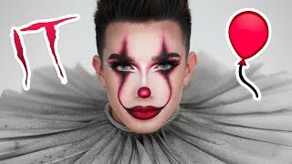 It Pennywise Glam Halloween Makeup Tutorial
