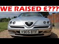 I Sold My Car For Charity! HOW MUCH Did My Alfa GTV Raise?