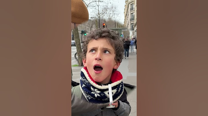 French kid drinks bubble milk tea for the first time🧋😍