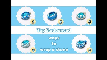Top 5 advanced ways to wrap a cabochon stone | How to wrap a stone macrame | DIY 5 macrame pendants