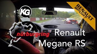 Nurburgring. Renault Megane RS [FULL VIDEO ONE RING] Onboard video