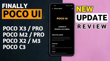 POCO UI New Update 😱| POCO M2/Pro, Poco X3/Pro, Poco X2 , Poco C3, Poco X3 | Poco Ui New Update