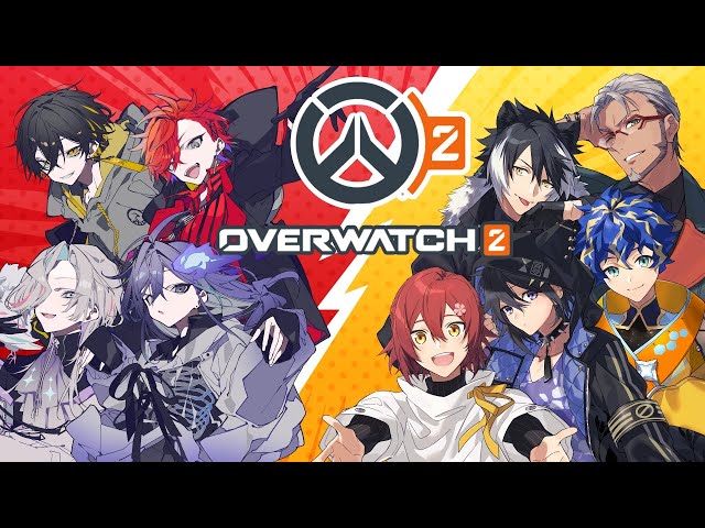 【OverWatch2 CBT 】HOLOSTARS × UPROAR!!コラボカスタム！【夜十神封魔視点】のサムネイル