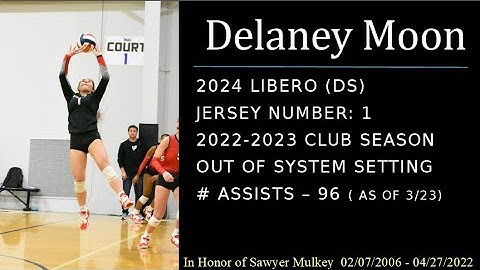 Delaney Moon #1 Volleyball Out of System Setting & Setter-Libero Dump Highlights, #libero #setting