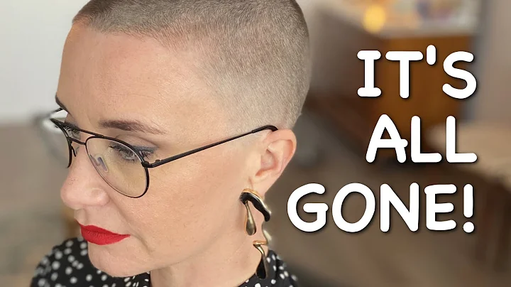 'I'M ALMOST BALD!' Extreme short buzzcut for Debbie