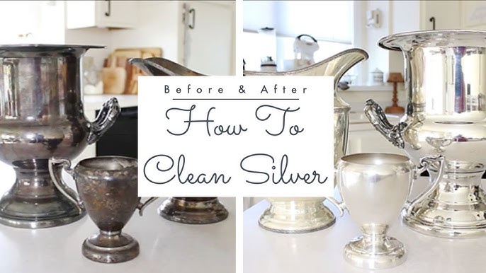 Amy Mikhaiel 💕 How To Clean Silver & Remove Tarnish (EASY WAY