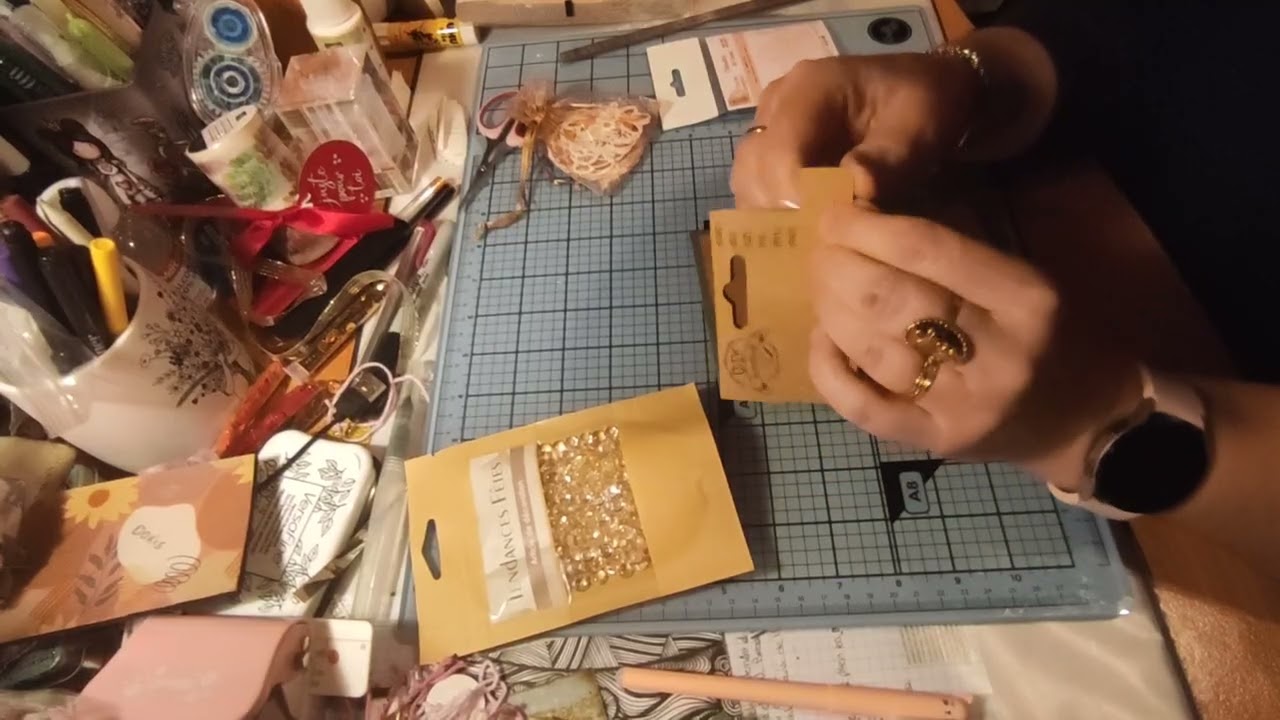 Création avec les cadeaux de mes calendriers 🥰