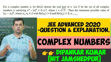 #JeeAdvanced2020Paper #ComplexNumbers Jee Advanced 2020 Paper & Solution|Complex Numbers.