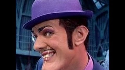 we are number one but every one is replaced with Robbie Rotten stepping on stick and its really loud