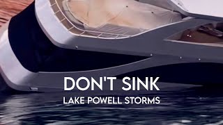 Don't SINK your houseboat on Lake Powell STORMS 2022 screenshot 5