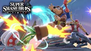 Super Smash Bros Ultimate - Piranha Plant vs Terry vs Byleth vs Hero vs Banjo and Kazooie #63