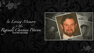 Reg Peterson Funeral